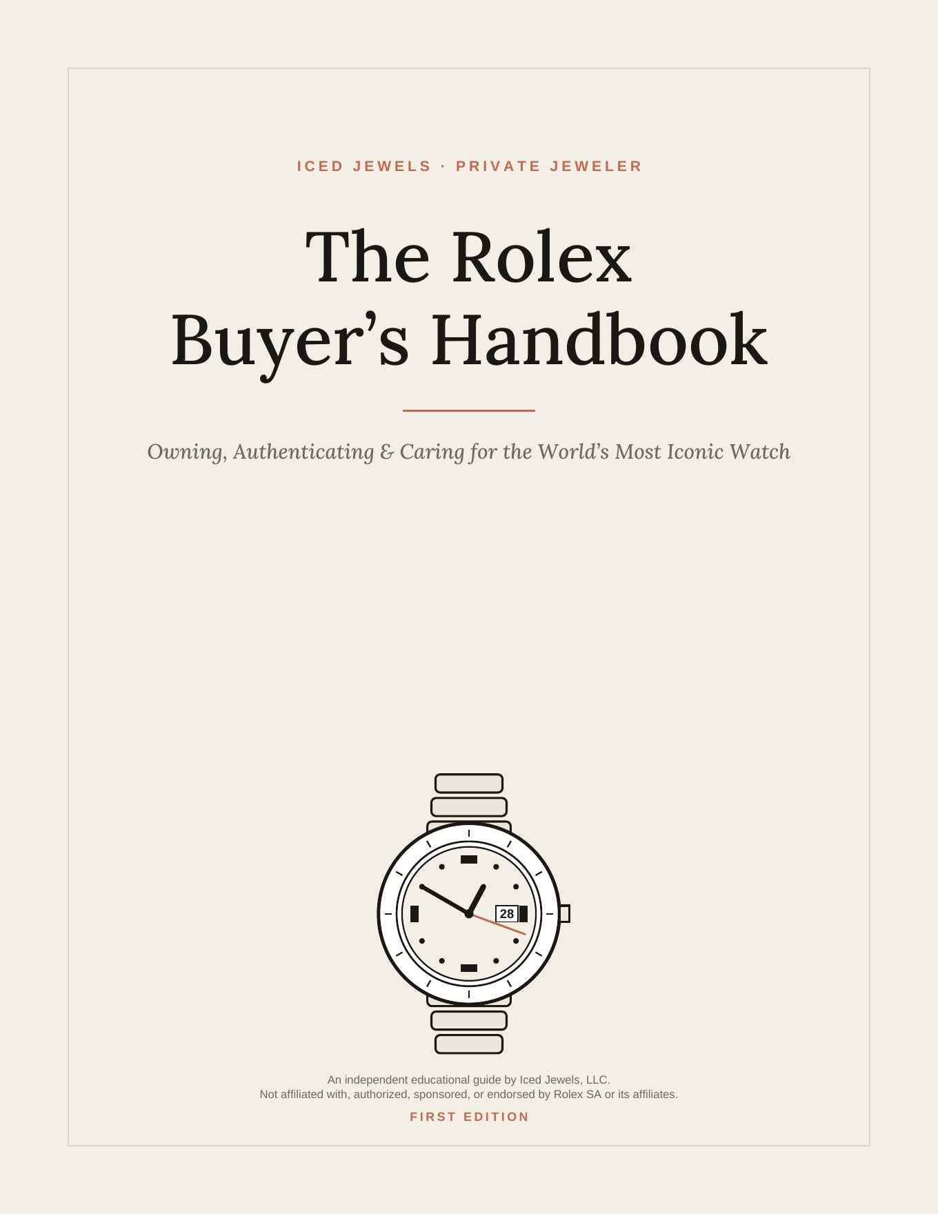 The Rolex Buyer's Handbook — cover